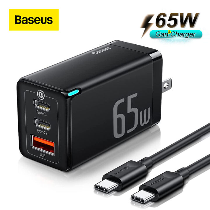 Baseus%2065W%20GaN5%20Pro%20Charger%20Quick%20Charge%204.0%203.0%20Type%20C%20PD%20USB%20Charger%20Portable%20Fast%20Charger%20For%20Laptop%20Tablet%20Phone%20-%20Image%202