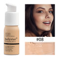 Julystar 10 Colours Matte Moisturising Finishing Foundation Waterproof Long Lasting No Makeup Removal Face Concealer Powder. 