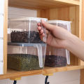 Square Handle Food Storage Organizer Boxes Refrigerator Fridge Plastic Storage Containers with Lids. 