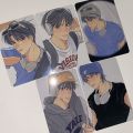 6 Pcs/Set Korean BL Manhwa Comic Characters WAEM Small 3 inches HD Photocard Cosplay Gift. 