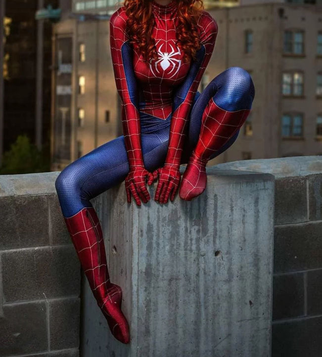 Spiderwoman%20Cosplay%20Costume%20s%20Kids%20Printed%20Spider%20Superhero%20Zentai%20Bodysuits%20Girl%20Woman%20Halloween%20Suit%20-%20Image%202