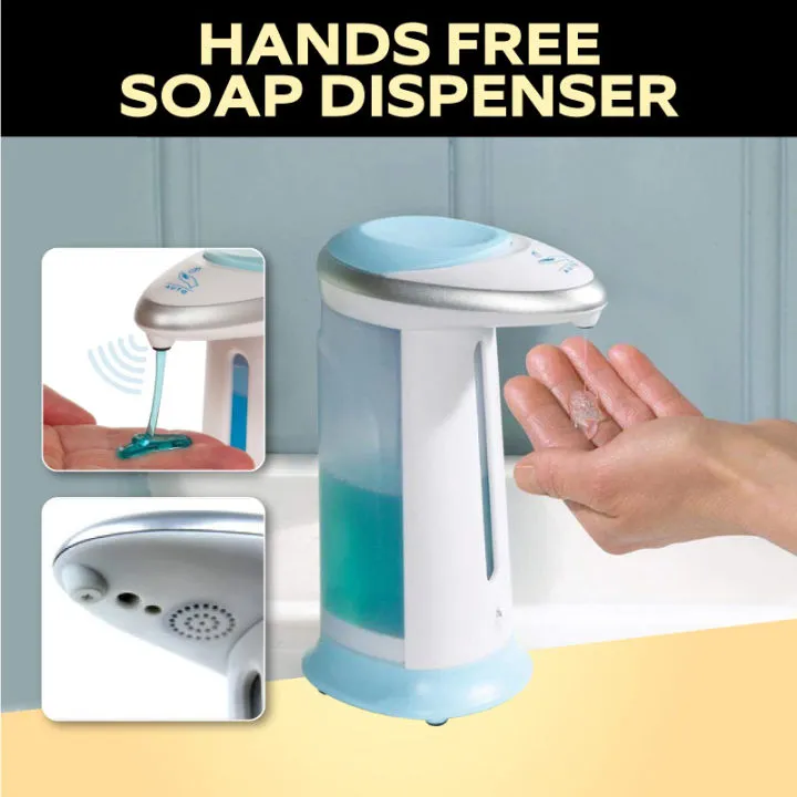 Magic Automatic SOAP DISPENSER Smhd Touch Less Built-In Infrared Smart Sensor-Motion Activated.