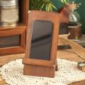 Wood Cell Phone Tablet Display .3x3x8.8inch Generic Smooth Edges Smartphone Holder for. 