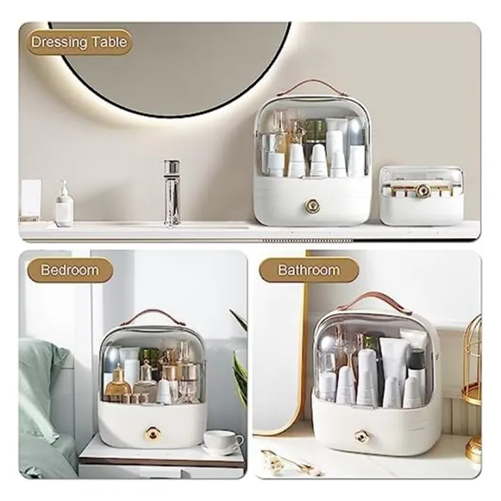 Makeup%20Organizer%20Cosmetic%20Display%20for%20Vanity,%20Make%20Up%20Organizers%20and%20Storage%20with%20Brush%20Holder%20-%20Image%202