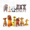 12pcs Cartoon The Lion Guard King Kion Simba PVC Action Figures Bunga Beshte Fuli Ono Figurines Doll Kids Toys for Children Boys. 