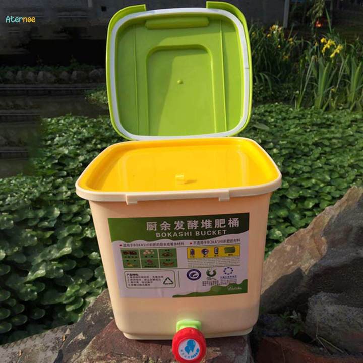 Counter Compost Bin Container Kitchen Waste Compost Bucket for Food ...