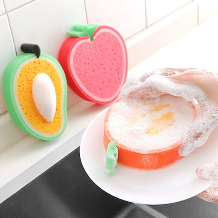1pc%20Fresh%20Cute%20Fruit%20Thickened%20Sponge%20Scouring%20Pad%20Rag%20Decontamination%20Dish%20Cloth%20Dish%20Towel%20Sponge%20Wipe%20Kitchen%20Cleaning%20Items%20-%20Image%207