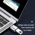USB C To USB Adapter USB C Male To USB 3.0 Female Adapter Mobile Phone Adapter For MacBook Pro/iPad/Mac Book/Cell Phone. 