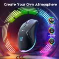 Onikuma Wired Gaming Mouse, RGB Gaming Mouse,PC Gaming Mice with Rainbow Optical Effect 7 Buttons for PC/Laptop/ /Mac. 