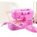 Mini Electric Sewing Machine Pretend Play Toy for Kids Children Girls. 