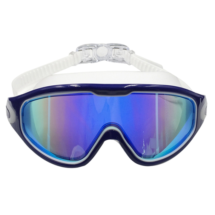 Swim Goggles Anti-Fog UV Protection No Leaking Wide View For Adult Men