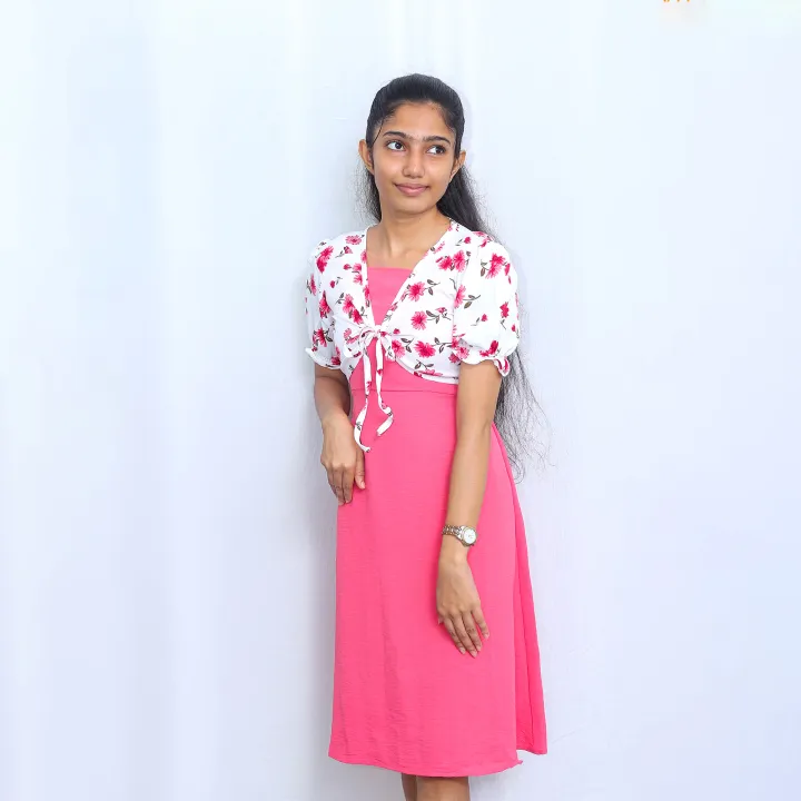 Girls'%20New%20Design%20Coat%20Frock%20-%20Image%203