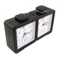 Chess Clock Quartz Electronic Analog Chess Clock Count Up Down Timer Game Timer I-go Count Up Down Timer. 