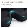 JM 3D Stereoscopic Eye Mask Memory Cotton Sleep Eye Mask Travel Business Trip Nap Shading Eye Mask Eye Cover Patch. 