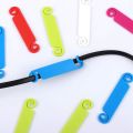 80Pcs Cable Labels Tags for Marking Wires Multicolored Cable Management Labels Clip Cord Cable Identification Marking. 