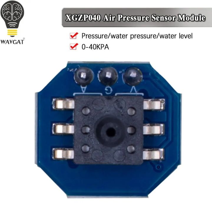 XGZP040 Air Pressure Sensor Module Pressure/Water Pressure/Water Level Quid Level/Water Depth Measurement 0-40KPA
