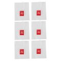 3000Pcs 5.5 X 7Cm Pyramid Tea Bag Filter Nylon Tea Bag Single String Label Transparent Empty Tea Bag. 