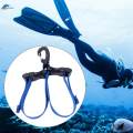 Diving Fins Strap Swim Flippers Buckles for Scuba Diving Swimming Equipment Blue. 
