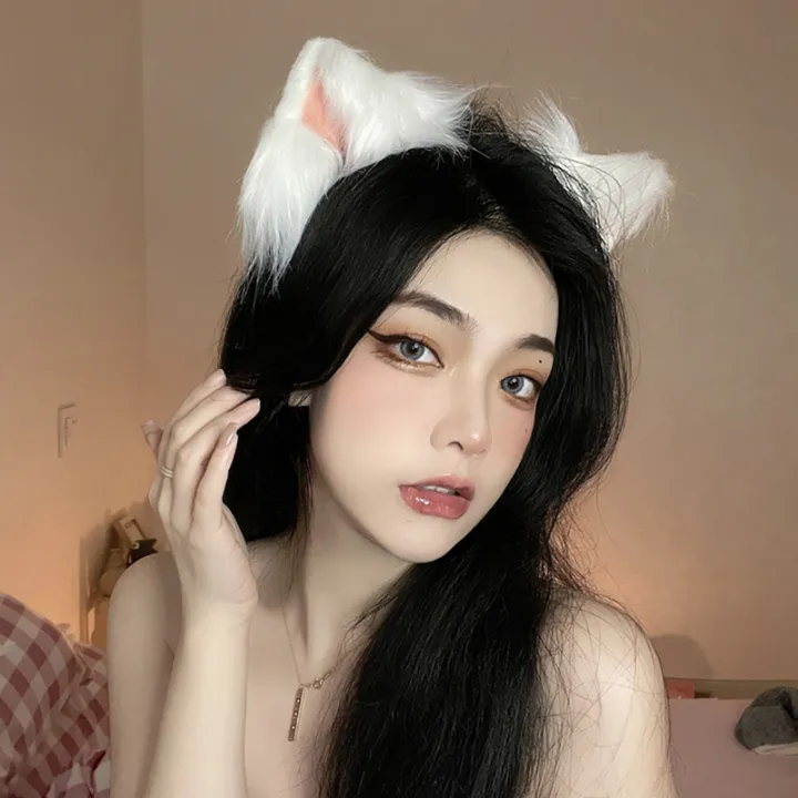 Cute%20Cat%20Fox%20Fur%20Ear%20Hair%20Hoops%20Night%20Hairband%20Headbands%20Hair%20Cat%20Ear%20Hair%20Band%20-%20Image%204