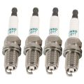 4Pcs Car Spark Plug for Ford Toyota Mazda Honda Acura IK16TT-4701. 