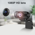 1080P Autofocus Webcam HD USB Computer Camera Built-In Microphone Free Driver. 