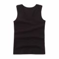 Year 2 sleeveless shirt top vest boys underwear kids vest summer girls solid color vest boys clothes cotton T to 12. 