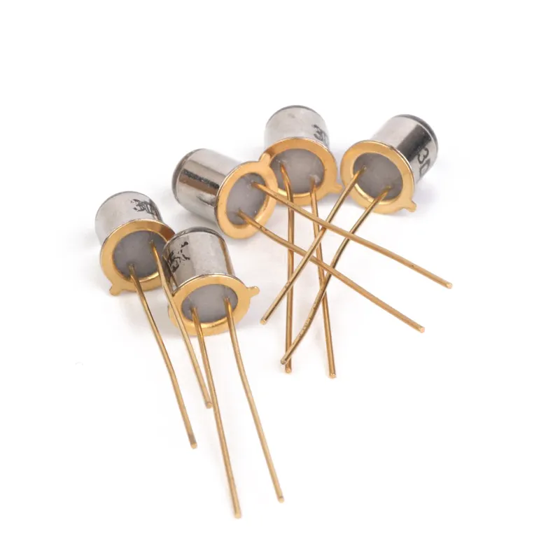 Lot De 10 Phototransistors Silicium 3DU5C - Boîtier Métal 2 Pieds, Neuf