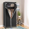 Fabric Wardrobe Portable Single Clothes Closet Foldable Garmen Storage. 