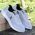 Buy One Get One Free Spring and Summer Men's Shoes Sneakers Men's and Women's Mesh Breathable Running Shoes Student Shoes Versatile Fashion Shoes Lovers Shoes. 