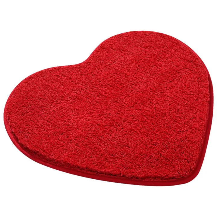 Love%20Heart%20Mat%20Shaped%20Mat%20Non-Slip%20Mat%20Soft%20Push%20Floor%20Mat%20Bathroom%20Floor%20Rug%20Living%20Room%20Mats%20Faux%20Carpet%20-%20Image%205