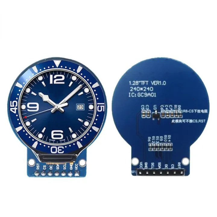 TFT%20Display%201.28%20Inch%20TFT%20LCD%20Display%20Module%20Round%20RGB%20240*240%20GC9A01%20Driver%204%20Wire%20SPI%20Interface%20240x240%20PCB%20For%20Arduino%20-%20Image%202