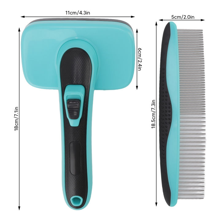 Dog%20Slicker%20Brush%20Stainless%20Steel%20Needle%20Pet%20Brush%20Kit%20For%20Home%20For%20Dogs%20-%20Image%203