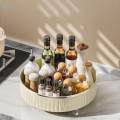 Rotating Turntable Organizer Serving Platter for Toilet Cabinet Pantry. 