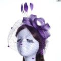 Halloween Headdress Mesh Cap Cocktail Party Color Face 16 Jockey Club Yarn Billycock Stage Photo Dinner Accessories {. 