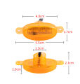 [ Plug & PLAY ] Car LED Front Grille Smoked Amber Light Daytime Running Lights Lamp for Universal Pickup SUV Truck Sedan. 