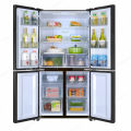 4 Doors Refrigerator Fridge 16.1 Cubic Inverter (Glass Black) HRF-MD469G. 