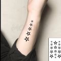 Waterproof Temporary Tattoo Stickers Body Art Hand Foot for Girl Women Men. 