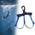 Diving Fins Strap Swim Flippers Buckles for Scuba Diving Swimming Equipment Blue. 