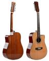Deviser 12 String Semi Acoustic Guitars. 