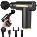Massage Gun Handheld Deep Tissue Percussion Fascial Massager, Portable Cordless Muscle Recovery & Relaxation Device for Whole Body. 