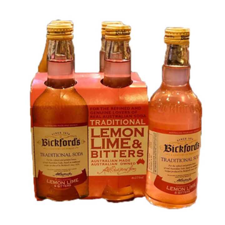 Bickfords – Lemon Lime & Bitters Traditional Soda 275ml