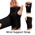 Splint Sprains Arthritis Black Band Belt Carpal Tunnel Hands Wrist Support Brace Strap Useful. 