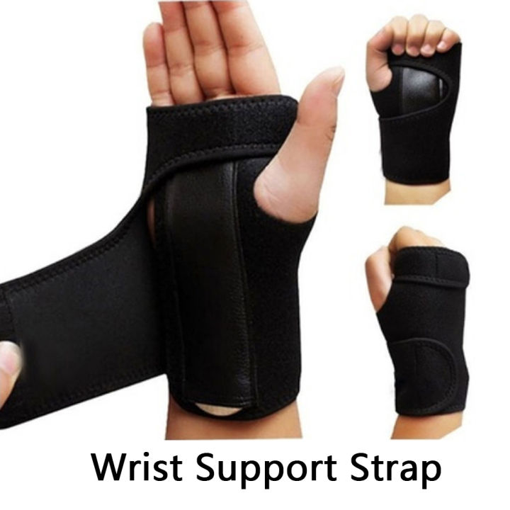 Splint Sprains Arthritis Black Band Belt Carpal Tunnel Hands Wrist Support Brace Strap Useful