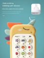 Kids Cell Phone Baby Musical Toy Baby Musical Phone Baby Phone Pacifier Toddler Sound Toys Music Plastic. 