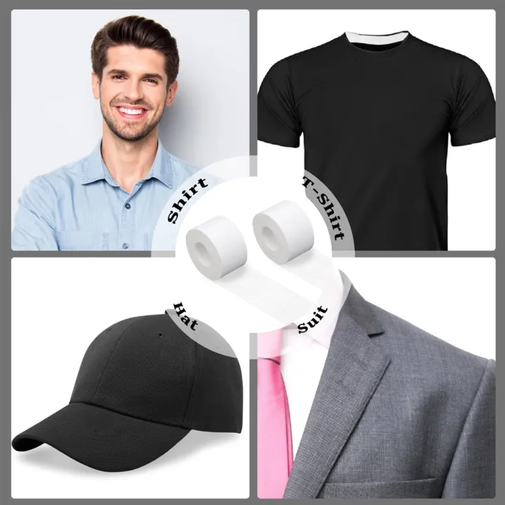 LeiyanBargain%20price%20New%20specials%20Collar%20Protector%20Sweat%20Pads%20Sticker%20Women%20Men%20Disposable%20Self-Adhesive%20Absorbent%20T-shirt%20Anti-dirt%20Collar%20Hat%20Neck%20Liner%20Pads%20-%20Image%205