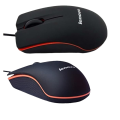 mouse usb mouse lenovo M20  wired optical mouse  For PC, Apple,   Mac, Android- Black Color. 
