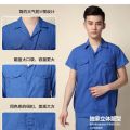 Work Clothes Suit Men's and Women's Summer Thin Long Sleeves Shirt Short Sleeve Wear-Resistant Construction Site Work Clothes Labor Protection Clothing Customization. 