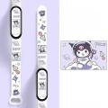 Cute Sanrio Cinnamoroll Silicone Strap for Xiaomi Band 7 6 5 3 4 Cute Anime Pachacco Watchband Bracelet Replacement Wrist Strap. 