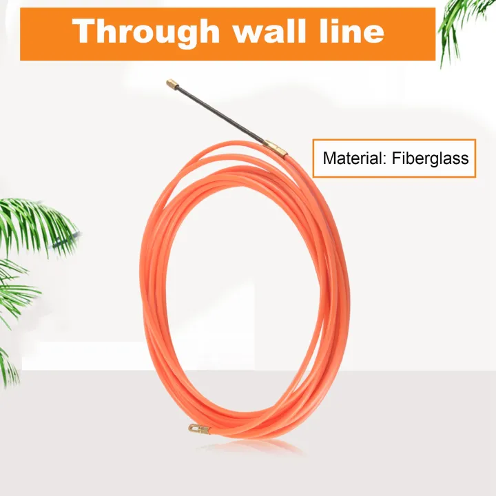 4Mm%205%20Meter%20Orange%20Guide%20Device%20Nylon%20Electric%20Cable%20Push%20-%20Image%203