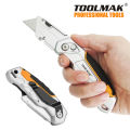 Utility Knife Paper Blade Foldable Heavy Duty Professional Cutter - Toolmak. 